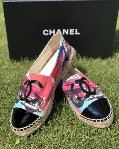 Espadrilky dámské Chanel barevné